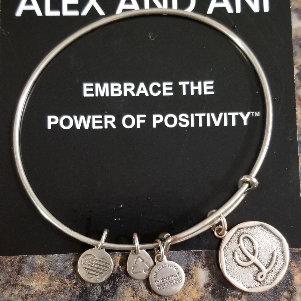 Alex & Ani Bracelet L Initial